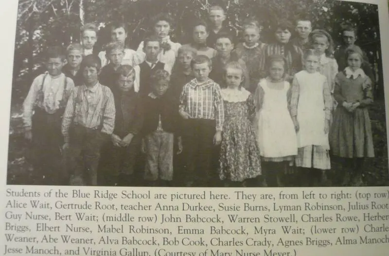 Blue Ridge School pupils
