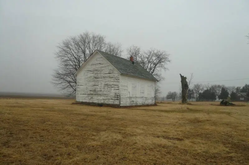 Burt School built in 1902 located at Route 78 and Tucker Road near Elmwood. March 2009