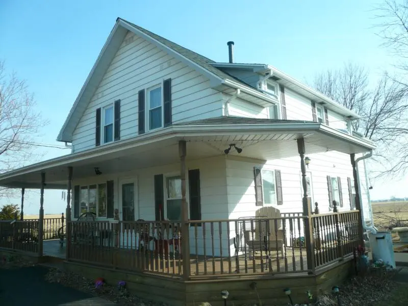 Former Cherry Forks School, a residence on Route #116, 2009