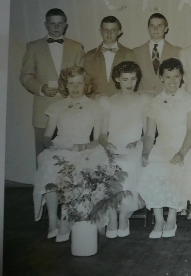 Edwards School 1955 graduates