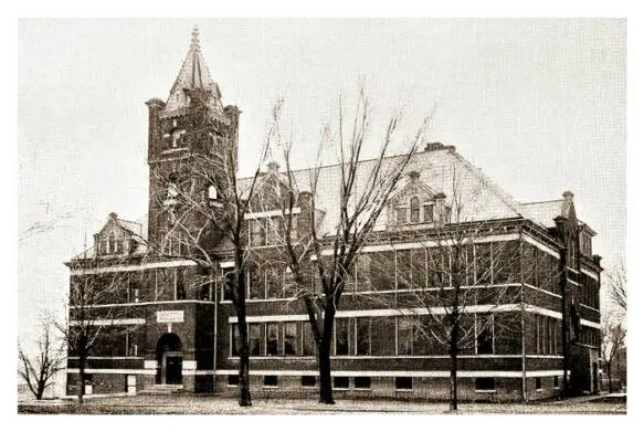 Elmwood School dedicated 1897. Thanks to Doug Coulter for the picture
