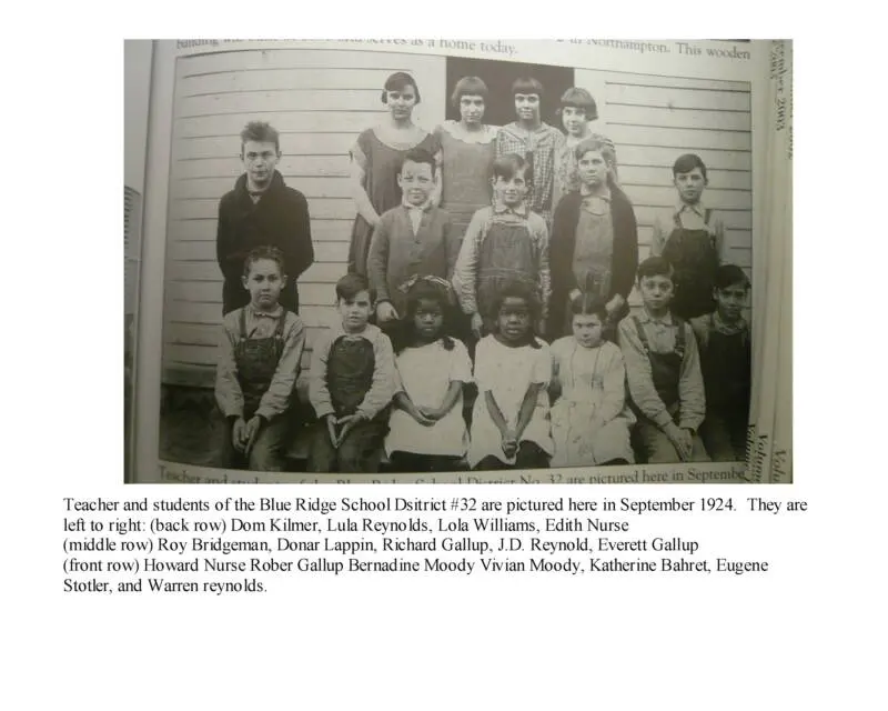 Blue Ridge School, District #32