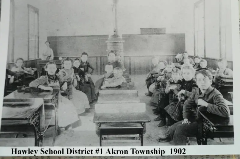 Hawley School classroom