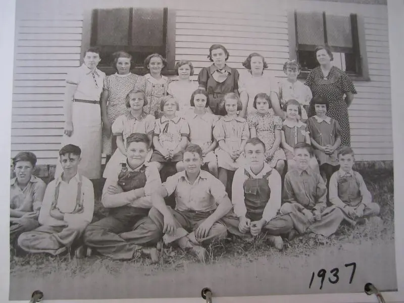 TownHouse School 1937, teacher Edith Nurse