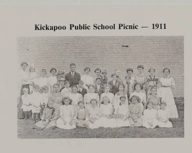 Kickapoo School, 1911