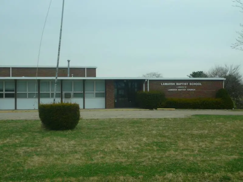 Former Lancaster West School now used as a Church School