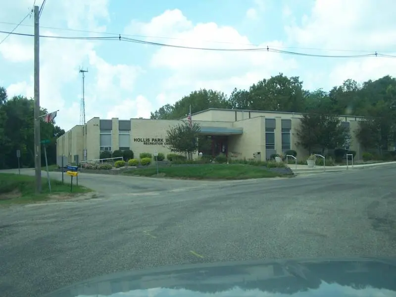 Mapleton School built in 1964 and purchased in 2001 by the Hollis Park District. 2009