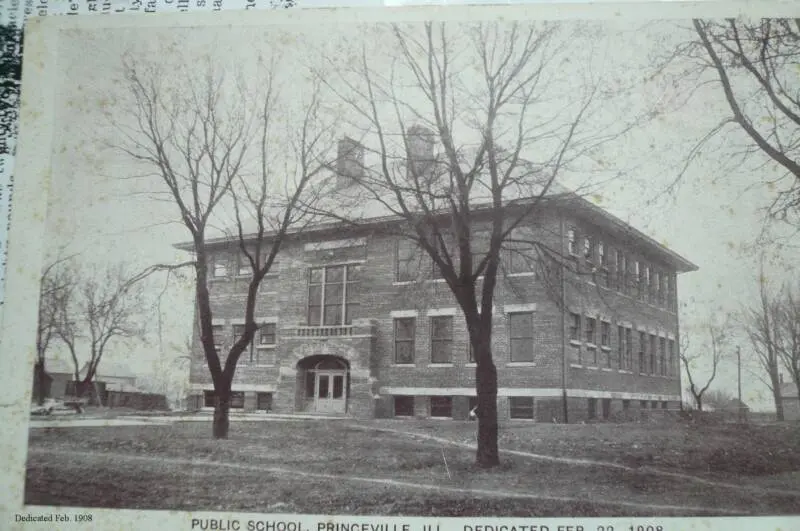 Princeville school photograph, Princeville Heritage Center