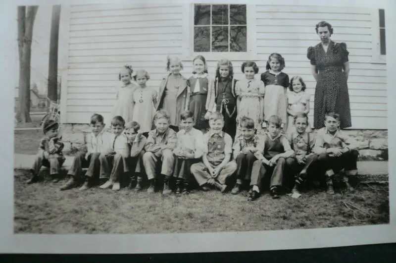 Trivoli School, album of teacher Leatha Folkenroth Whitlock