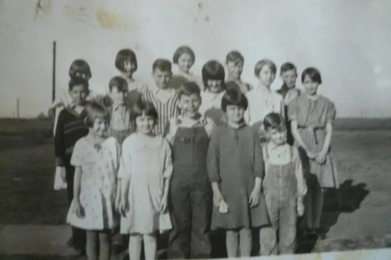 Trivoli School, album of teacher Leatha Folkenroth Whitlock