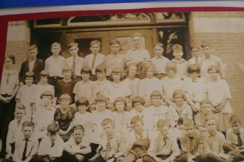 Princeville school class photograph. Princeville Heritage Center