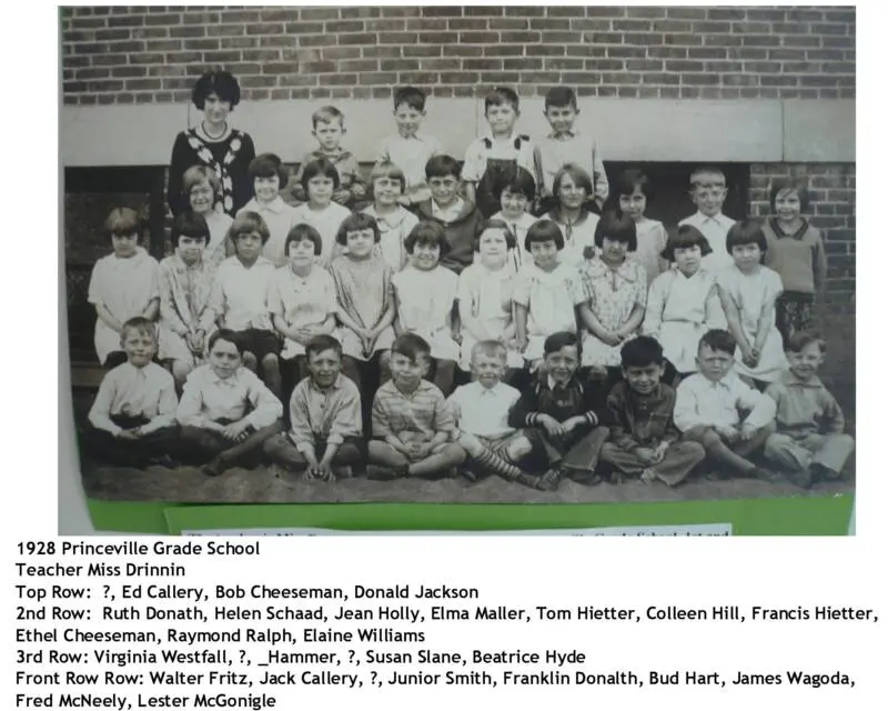 Princeville School, 1928