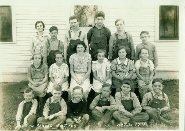 Salem School students, 1939
