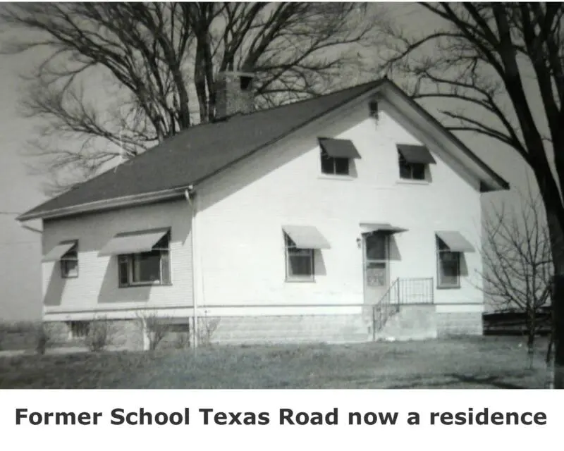 Texas School. School later torn down.