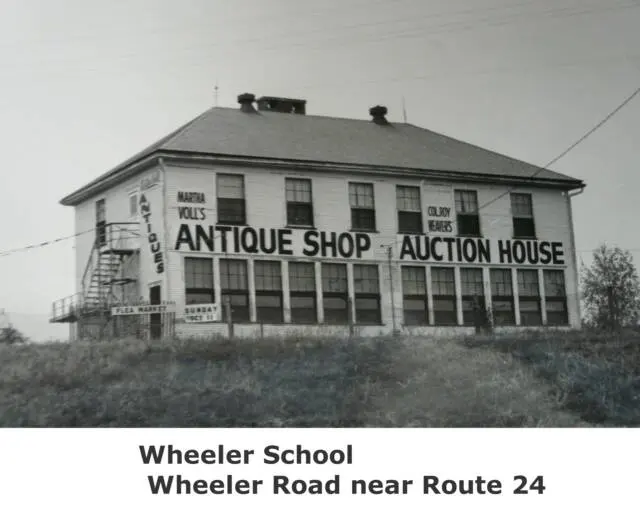 Wheeler School. Burned to the ground sometime in the 1980's